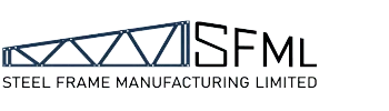 Steel frame manufacturing logo - Best housing solution in new zealand